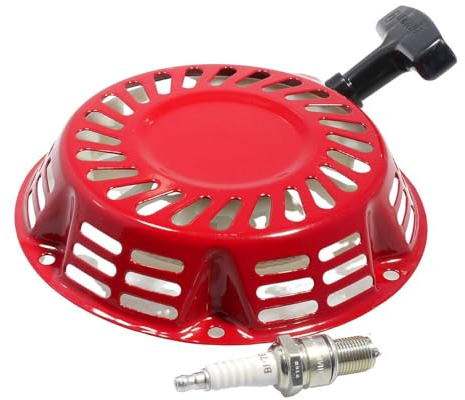2EXTREME Seilzugstarter mit Zündkerze BP7ES kompatibel für Honda GX120 GX160 5,5/6,5PS Motor Generator