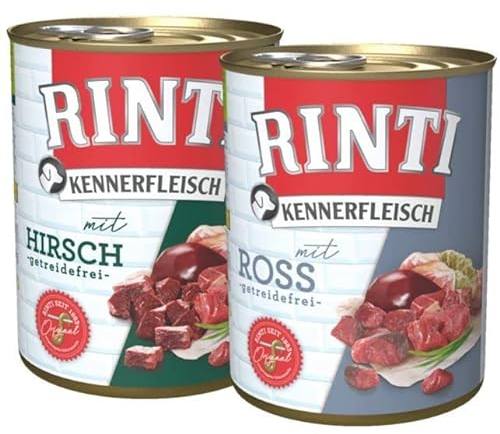 Rinti Kennerfleisch Multipack Ross & Hirsch 24 x 800 g