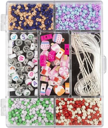 Creativ Craft Mix Schmuck, Pastellfarben, Candy Mix, 1 Packung