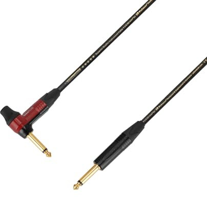 Adam Hall Cables 5 STAR IPR 0900 PALMER® CABLE TIMBRE - Instrument Cable | Palmer® & Neutrik timbrePLUG® angled Jack x Jack TS | 9 m