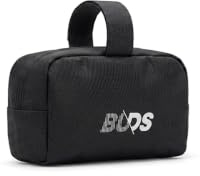 Sac Protection Dérailleur Arrière de Buds Sports, Housse Rembourrée pour Transport Vélo Route, Gravel, VTT et VTTAE, Protection Anti-Chocs et Rayures, Fermeture Zip, Noir