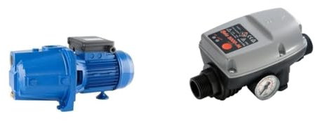 ELETTRO POMPA AUTOCLAVE Kit SMART PRESS CONTROL INVERTER V220 EBARA Hp0.5 1.2 1 (AGA1.00M+BRIO2000M)