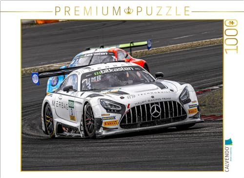 Puzzle · Haupt Racing Team/Mercedes AMG GT3 | 1000 Teile · Lege-Größe 64 × 48 cm · CALVENDO Puzzle