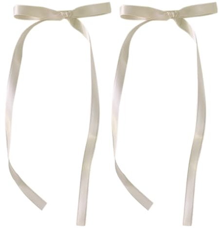 Flache Haarspangen mit Feen-Motiv, 2000er-Jahre-Balletcore-Kopfschmuck, Bündel, Zubehör, elegante Schleife, Kopfschmuck
