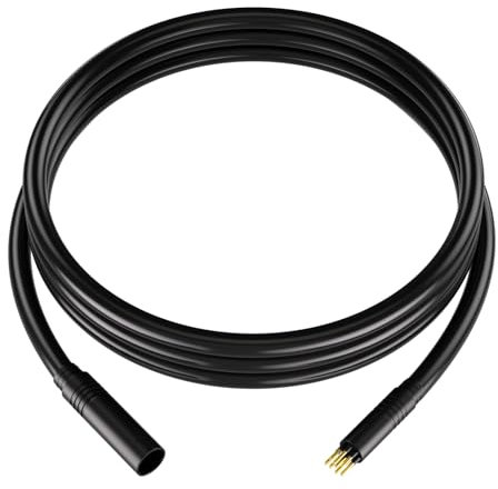 baluoqi 9Pin Ebike Motor Extension Cable Female to Male Connector for Electric Bike Motor Conversion Kit (1PC,150CM)