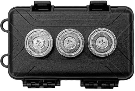 Magnetic Key Holder Lock Box - Car Key Case,Magnetic Key Box, Magnetic Key Holder Key Holder Under Vehicles, Sturdy Key Box Car Accessories for Car Outdoor Travel