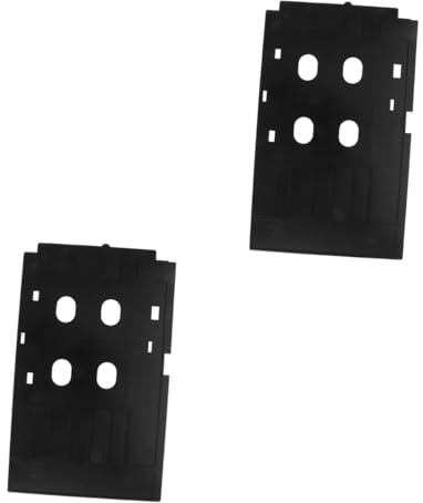 SEWACC 2piezas Bandeja De Tarjetas De PVC Reutilizable para Impresoras De Tarjetas para Estudiantes Fabricada PVC Antidesgaste Compatible