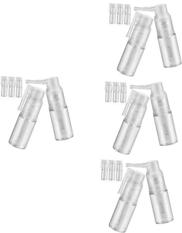 FRCOLOR 20pcs Powder Spray Pump Bottles Mist Spray Bottle for Hair Fiber Dry Shampoo Barber
