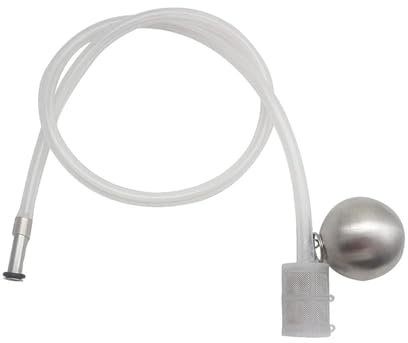 MNEVZX bierbrauset 304 Edelstahl-Haushaltsbrau-Bierfass-Flüssigkeits-Schwimm-Bierfass-Flüssigkeitstauchrohr mit Filterreinigungswerkzeugen Heimbrau-Sets