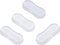 4Pcs Transparent Toilet Seat Bumper Set, Silicone Strong Adhesive Toilet Seats Lid Bumpers, Toilet Seat Buffers, Toilet Lid Rubber Pads for, Home, Hotel and Hospital Toilets