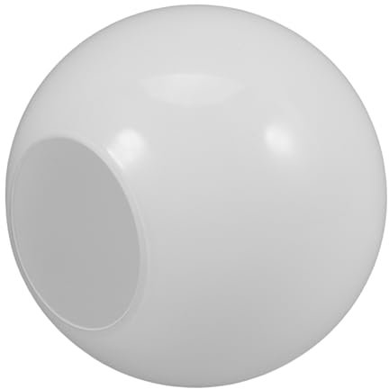 HEALEEP Glas Lampenschirm Für Pendelleuchte Frosted Kugelglas Vielseitig Einsetzbarer Lampenschirm Für Tisch Steh Und Straßenlampen Einfach Zu Montieren Ersetzen