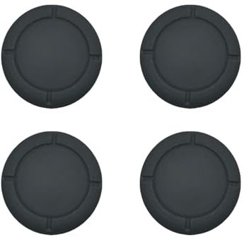 4 Stück Silikon Joystick Kappen – Ersatzkappen für Controller Sticks kompatibel mit Nintendo Switch – Thumbsticks Grips Zubehör – Anti-Rutsch & Komfort
