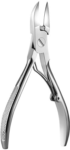ARUIA Toenail Nipper for Thick or Ingrown Toenails – Heavy-Duty Stainless Steel Clippers for Men & Women – Ergonomic, Pain-Free Precision Trimming – Pedicure Tool for Seniors, Athletes, & Home
