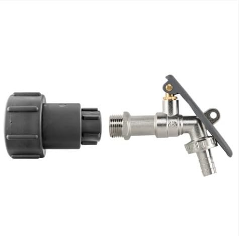 AP Supplies IBC Adaptor 2in S60X6, 1/2in BSP, Lever Lock