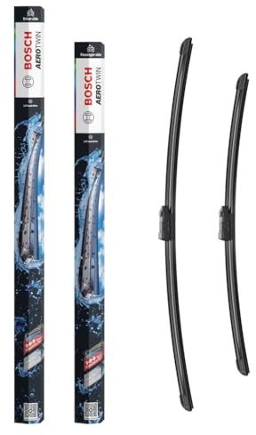 Bosch Aerotwin eA 638 S Front-Scheibenwischer - 650 mm und 530 mm | Set mit 2 Ersatz-Wischblättern und vormontiertem Multi-Clip-Adapter - in platzsparender Verpackung