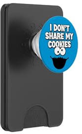 Funny I Don't Share My Cookies Monster Kuchen Kekse Backen PopSockets PopWallet für MagSafe