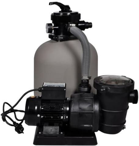 Cervaline Pompa con Filtro a Sabbia 600 W 17000 l/h,16.7 kg -90396