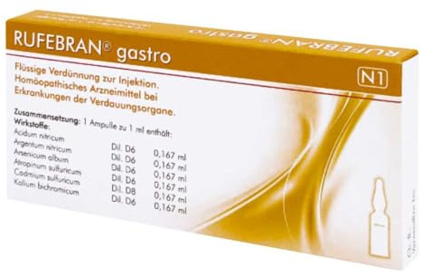 RUFEBRAN gastro Ampullen 10 St