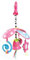 Tiny Love Pack & Go Mini Mobile, Mini-Mobile für Babys mit Universal-Befestigungs-Clip für unterwegs, mit 4 Spielmöglichkeiten, nutzbar ab der Geburt, Tiny Princess Tales