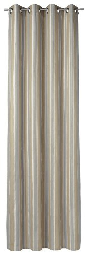 Schöner Wohnen 70077-020-140-250 Ösenschal Unit Größe 140 x 250 cm, kitt/nuss