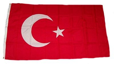 FahnenMax Drapeau Turquie neuf 150 x 250 cm DRAPEAUX