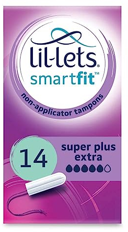 lil-lets Super Plus Extra Super Plus Extra Damenbinden für sehr schwere Flow – 14