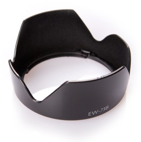 Phottix EW-73B Gegenlichtblende für Canon Objektive 17-85 mm, Schwarz