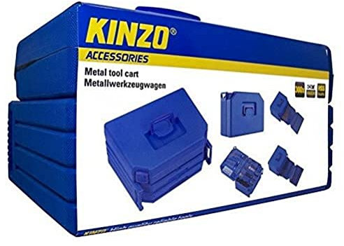 Kinzo 72161 - Kit de brocas (300 piezas, en maletín de 3 pisos)