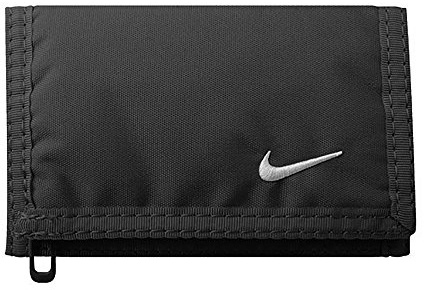 Nike Unisex-Adult NIA08068NS Travel Accessory- Bi-Fold Wallet, Black, One Size