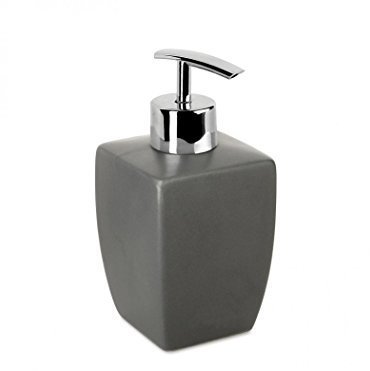 Tatay Thai Liquid Soap Dispenser, ABS, Anthracite Gray, One Size