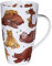 Dunoon Grizzlies Mug en porcelaine anglaise en forme de Henley Passe au micro-ondes et au lave-vaisselle 600 ml