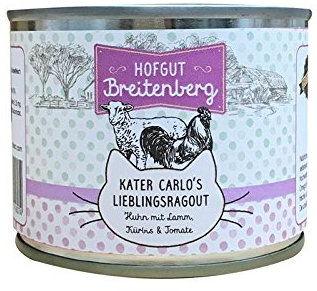 Hofgut Breitenberg Cat Kater Carlos Lieblingsragout 180g