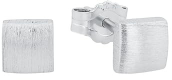 Amor Ohrstecker 925 Sterling Silber Damen Ohrschmuck, 1,4 cm, Silber, Kommt in Schmuck Geschenk Box, 2022983