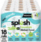Splesh Culina Kitchen Towel - 18 XL Rolls (1242 Sheets) 3 Ply Ultra Absorbent & Extra Strong, Large Eco-Friendly Household Kitchen Rolls - 69 Super Sized Triple Layered Sheets Per Roll
