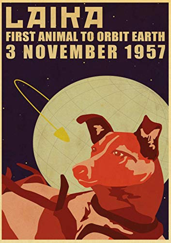 LLAAIT Vintage Stalin UDSSR CCCP Poster Gute Qualität Drucke und Poster Wandkunst Retro Poster für Wohnraum Wanddekoration Aufkleber, E165,42X30cm