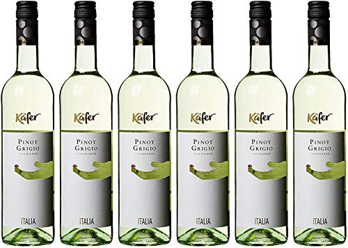 Feinkost Käfer Pinot Grigio trocken (6 x 0.75 l) trocken, Alk. 11,5% vol.