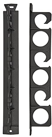 Berkley Vertical 6 Rod Rack 6 Rods, Storage Rack, Rod Management,Unisex, Black