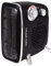 Russell Hobbs 1800W/1.8KW Electric Heater, Retro Horizontal/Vertical Fan Heater in Black with Adjustable Thermostat, 2 Heat Settings, 20m² Room Size, Dial Control, RHRETHFH1001B with 2 Year Guarantee