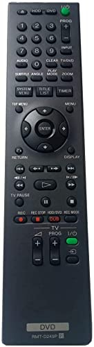 General Replacement Remote Control Fit for RDR-GX255 RDR-GX355 RMT-D255A RDR-VX535 RDR-VX560 RDRVX535 RDRVX560 RDR-GX210 RMT-D217A for Sony TV DVD HDD Recorder Player