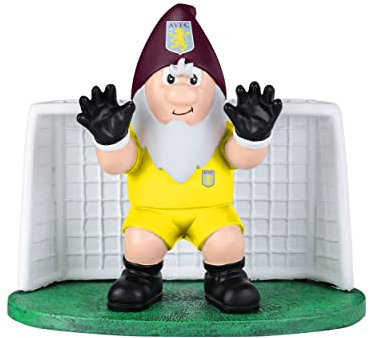 FOCO Officially Licensed Aston Villa FC Goalkeeper Football Garden Gnome