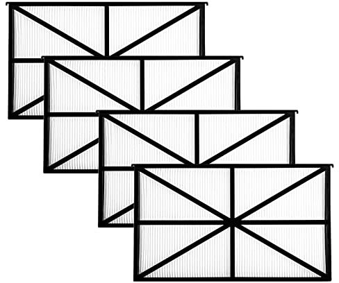 SUNRRA Lot de 4 filtres ultra fins compatibles avec TigerShark, SharkVac et AquaVac robots de nettoyage de piscine et de baignoire, pièce # RCX70101PAK2, pièce de rechange pour nettoyeur de piscine