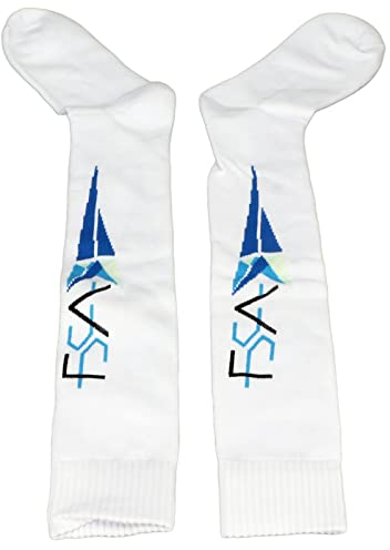 SALUTUYA Fechtstrümpfe, Adaptive Fechtsocken mit Gewinde, atmungsaktiv, Unisex, warm, für Damen für den Wettkampf(m)