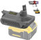 EID Adapter for DYSON V10,for Dewalt 20V Lithium Battery Converted to Compatible with Dyson V10 Vacuum Cleaner Series V10 Animal V10 Absolute V10 Motörhead V10 Fluffy V10 Total
