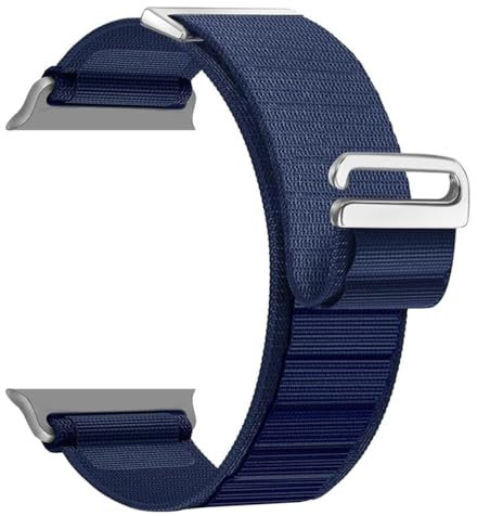 MroTech Watch 41 mm Cinturino, Alpine Loop Compatibile con Watch 49 45 44 42 mm 41 40 38 mm Cinturino Nylon, Cinturini di Ricambio per Watch SE/SE 2/Series 9/8/7/6/5/4/3/2/1,38mm/40mm/41mm,Blu