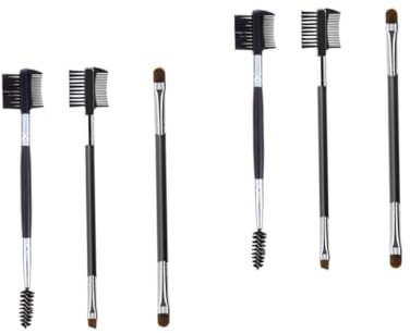 MAGICLULU 6 Pièces pinceau de maquillage pinceau pratique mascara pour les yeux makeup kit make up kit outil multifonction masque kiko brosse à cils portable peigne à cils mince applicateur