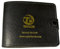 SGL Taylors Black Leather Fold-Over Scorecard Holder, 22cm x 8cm
