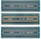 EPLZON 3pcs 6.8x2.05 Breadboard Solderable Prototype PCB Board Kit for Electronics Projects Compatible for DIY Soldering Circuits Projects Prototype Board,Blue