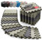 Schutzmatten Bodenschutzmatte Set Sportmatte Gymnastikmatte Puzzlematte: Puzzle Sportgeräte Matte Fitnessmatte Turnmatte Unterlegmatte Bodenmatte Sport Mat Trainingsmatte Gummimatte Yogamatte Fitness