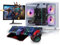 Veno Scorp Gaming PC Bundle Intel Core i7 6th Gen AMD RX580 8GB Graphics Card - 16GB 3200MHz Ram - 1TB NVMe SSD - 550W PSU - Windows 11 - WiFi - 22 Refurb Monitor - 4in1 Bundle - Mini Nem 3 White