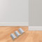 Eawfgtuw Lot de 6 blocs d'angle de plinthe pour plinthes de 8 cm de hauteur, coins intérieurs et extérieurs, installation facile (M, doré)